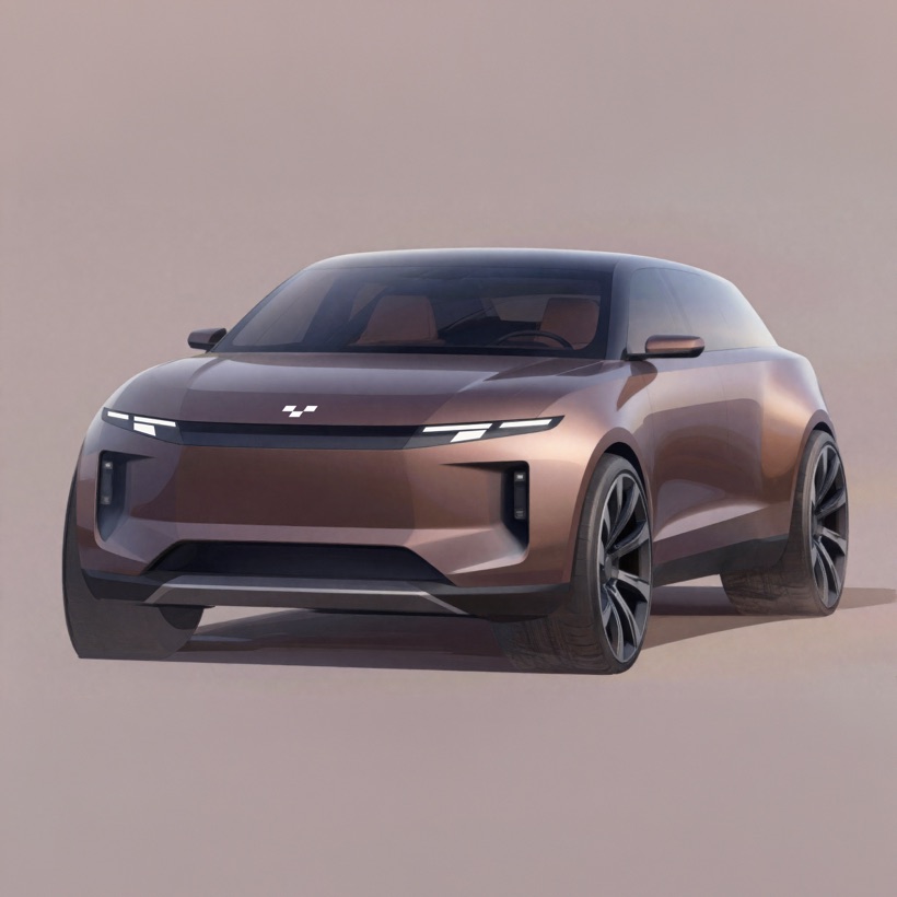 YTEM concept car, rear three-quarter render